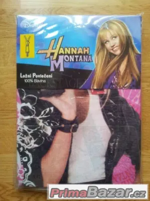 Prodám NOVÉ povlečení Hannah Montana - ruzove
