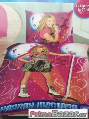 Prodam NOVE povleceni Hannah Montana - ruzova