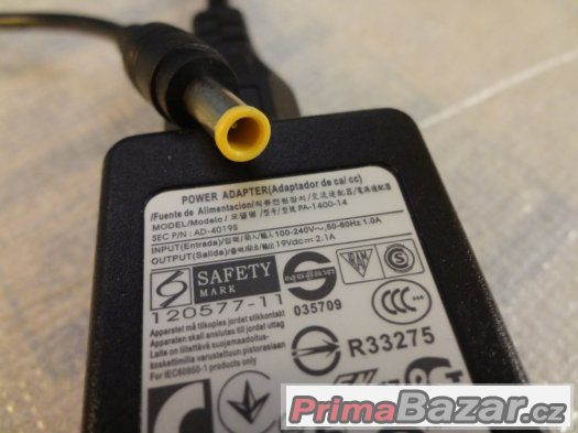 SAMSUNG nabíječka adaptér 19V  2.1A 40W originál – fotografie 1