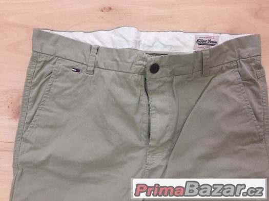 Prodam NOVE Hilfiger kalhoty - khaki barva – fotografie 5