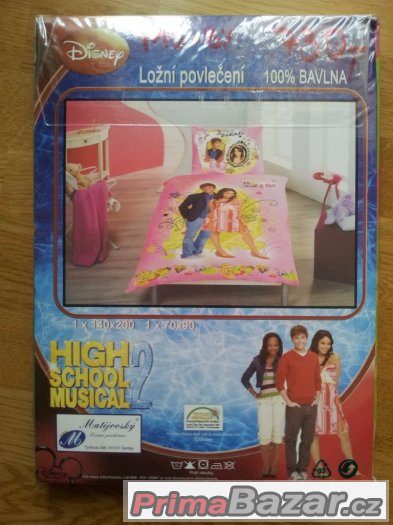 Prodám NOVÉ povlečení High school musical 2 – fotografie 3