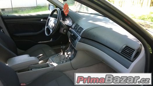 BMW E46 Touring - interiér - palubní deska – fotografie 4