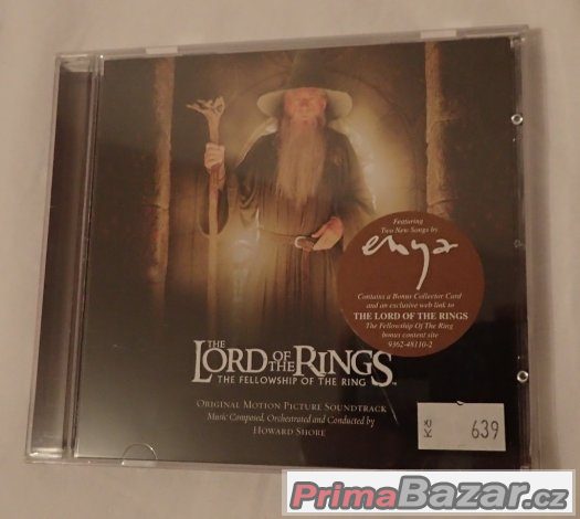 Prodám CD soundtrack Pán prstenů: Společenstvo prstenu – fotografie 1