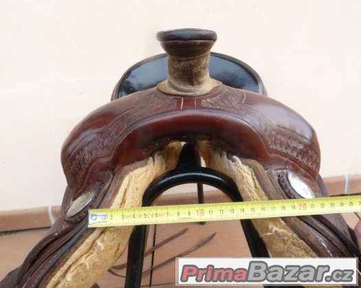 Westernové sedlo Continental reining – fotografie 4