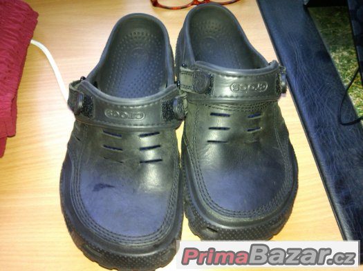 Prodám černé pánské CROCS, vel. M8 – fotografie 1