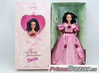 Sběratelská barbie Sweet Valentine