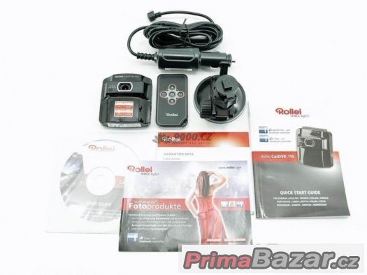 Full HD kamera do auta s GPS Rollei Car DVR-100 NOVÁ – fotografie 3