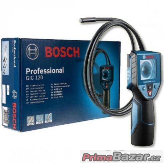 Endoskop Bosch GIC 120 professional, záruka, doklad NOVÝ – fotografie 1