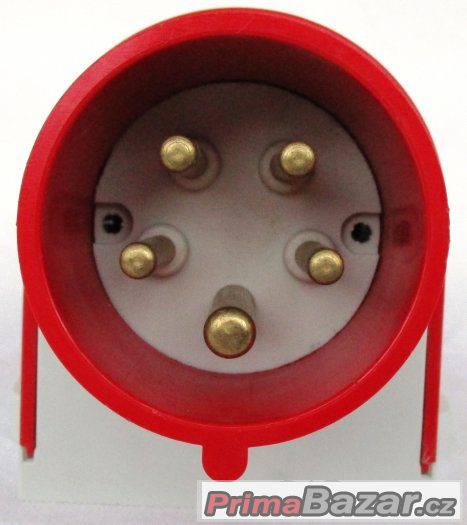 Třífázová přívodka - 5 pólová, 16A / 400V, krytí IP 44 – fotografie 5