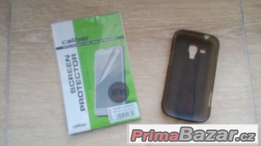 Gumový ochranný kryt na Samsung Galaxy + náhradní fólie – fotografie 1