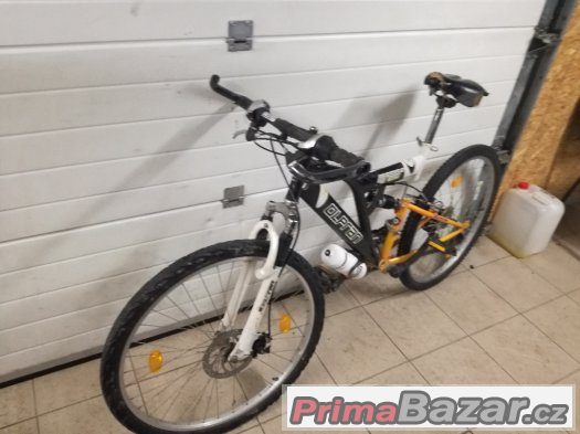 Horské celoodpružené kolo 26"- RÁM 18" TOP CENA - PO SERVISE – fotografie 2