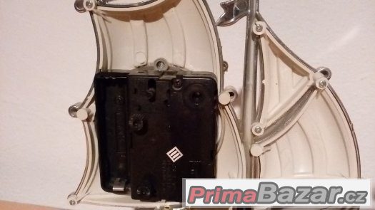 Hodiny - ve tvaru lodě výška cca 20 cm + budík – fotografie 4
