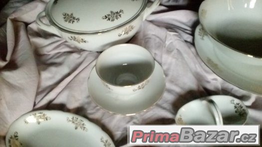 Luxusní jídelní porcelánová souprava - 26 dílů NOVÁ – fotografie 2