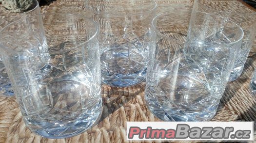 Broušené sklenky na whisky - český křišťál - česká výroba – fotografie 5