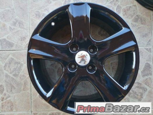 Prodám ALU kola Original Peugeot R16 o rozteči 4x108 – fotografie 1