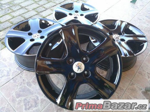Prodám ALU kola Original Peugeot R16 o rozteči 4x108 – fotografie 3