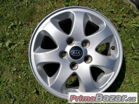 Prodám ALU kola Original Kia R15 o rozteči 5x114,3 – fotografie 1