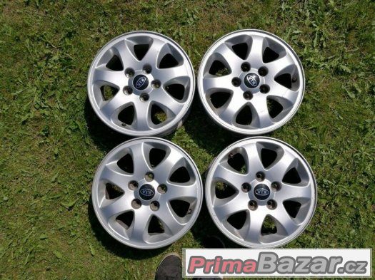 Prodám ALU kola Original Kia R15 o rozteči 5x114,3 – fotografie 2