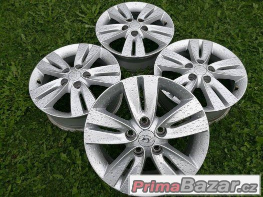 Prodám ALU kola Original Hyundai IX20 R16 5x114,3 – fotografie 3
