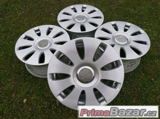 Prodám ALU kola original AUDI R16 5x112 – fotografie 2