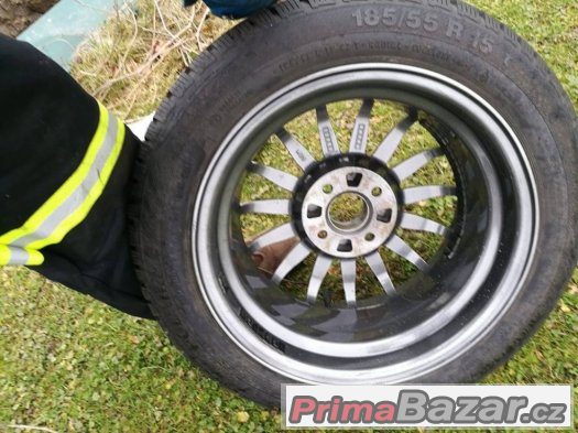 Prodám ALU kola R15 4x100 VW, Renault, Opel – fotografie 4