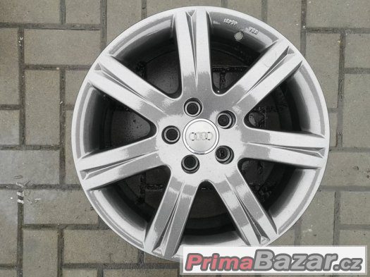 Prodám krásná ALU kola Original AUDI R17 5x112 – fotografie 1