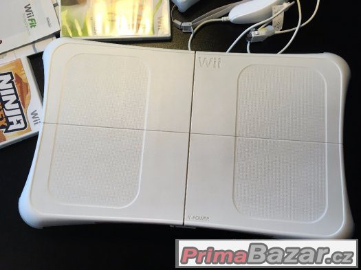 Nintendo Wii herní konzole - perfektní stav - fitness ultima – fotografie 4