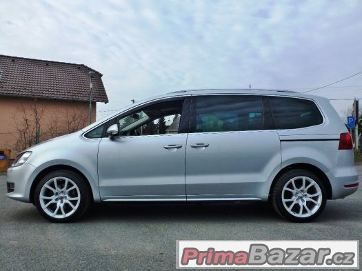 VW SHARAN 2012 TDI 125kW Tažné Bixenon Kůže 11Bag XDS ALU18" – fotografie 4