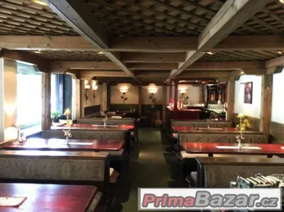 Restaurace vybavení část 3. - lavice, stoly komplet interi