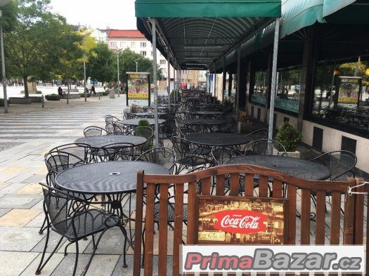 Restaurace vybavení část 4. - venkovní zahrádka stoly židle – fotografie 1