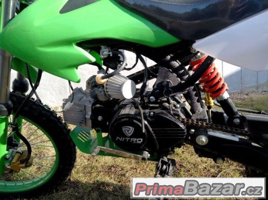 Dirt Bike 125 cc 17/14 - zelená – fotografie 3