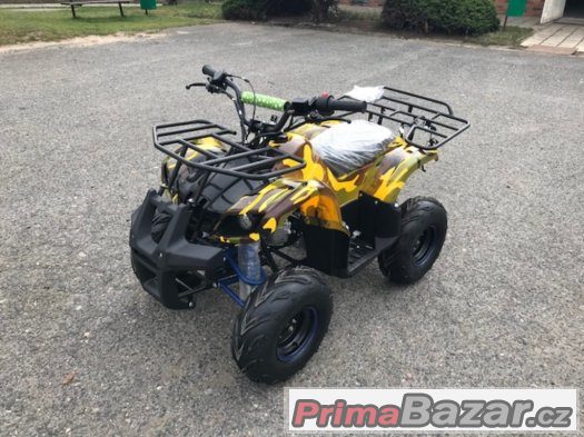 Dětská čtyřkolka Hummer 125cc -žlutý maskáč – fotografie 3