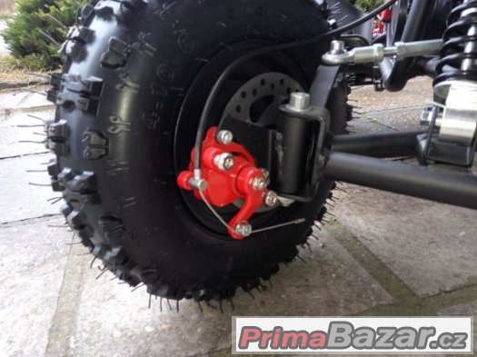 Dětská čtyřkolka 49cc Python Deluxe oranžová – fotografie 5