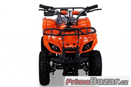 Dětská elektro čtyřkolka Torino 800w-oranžová – fotografie 4