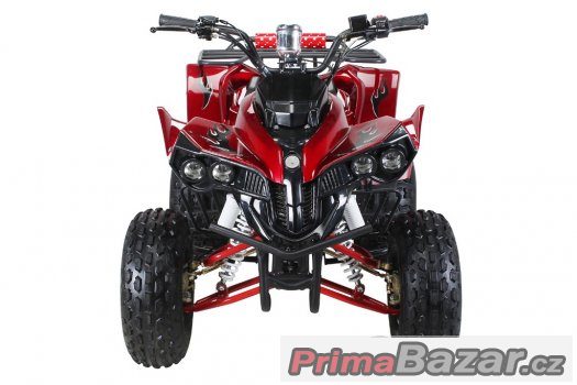 Dětská čtyřkolka Street Hummer 125cc - červená+HELMA ZDARMA – fotografie 5