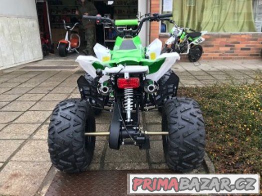 Dětská čtyřkolka Panthera 125cc DO, brzdy hydr.,zelená – fotografie 2