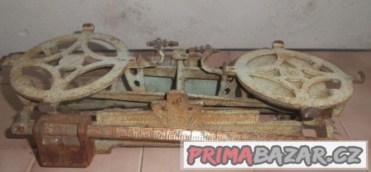 Prodám starou váhu-k renovaci, pouze osobní odběr. – fotografie 4