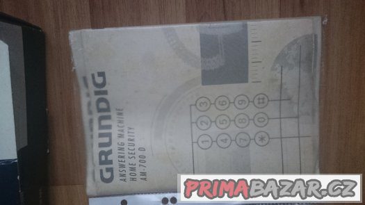 Prodám starší bezdrátový telefon Grundig – fotografie 3
