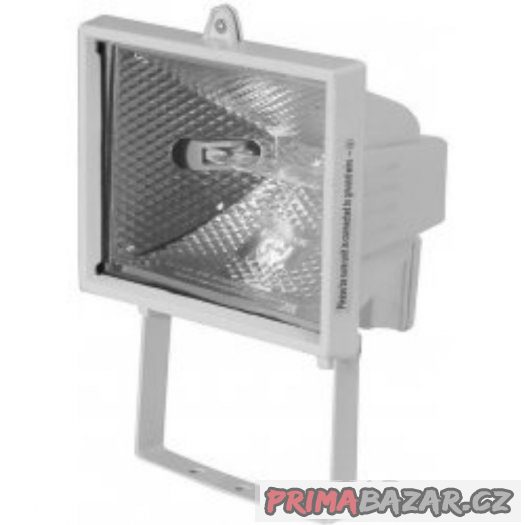 Nástěnné halogenové svítidlo 500W - venkovní - bílé – fotografie 1