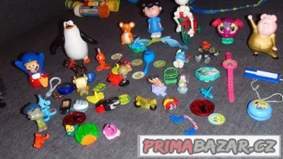 Hračky z KINDER vajíček, MC´Donalds a jiné