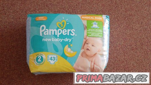 Plenky Pampers new baby-dry – fotografie 1