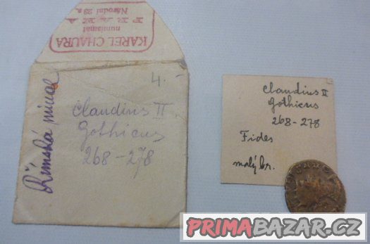 Claudius II 268-278 cena 1999 korun – fotografie 4