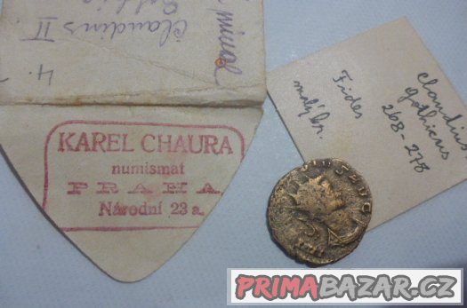 Claudius II 268-278 cena 1999 korun – fotografie 5