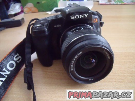 Super zrcadlovka SONY A350 včetně objektivu – fotografie 5