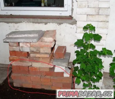 Prodám pěkné a čisté červené cihly
