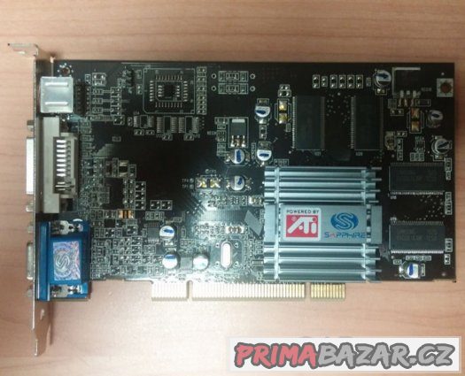 ATi Radeon 7000, PCI (D-Sub, DVI, S-Video, pasiv) – fotografie 1