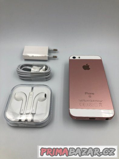 iPhone SE 16GB Růžový - TOP cena – fotografie 1