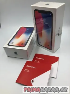 iPhone X 256GB černý - nový - Vodafone 2r záruky