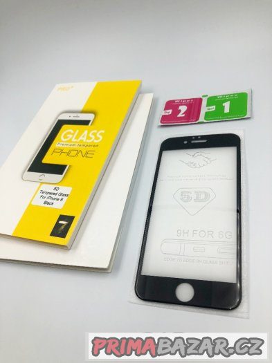 3D zahnutá tvrzená skla na telefony iPhone a Samsun – fotografie 3