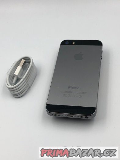 iPhone 5s 16GB vesmírně šedý - TOP STAV – fotografie 1